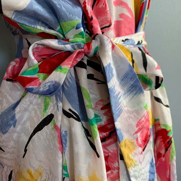 Vintage Mary Mcfadden Dressing Gown Robe - Picture 9 of 14